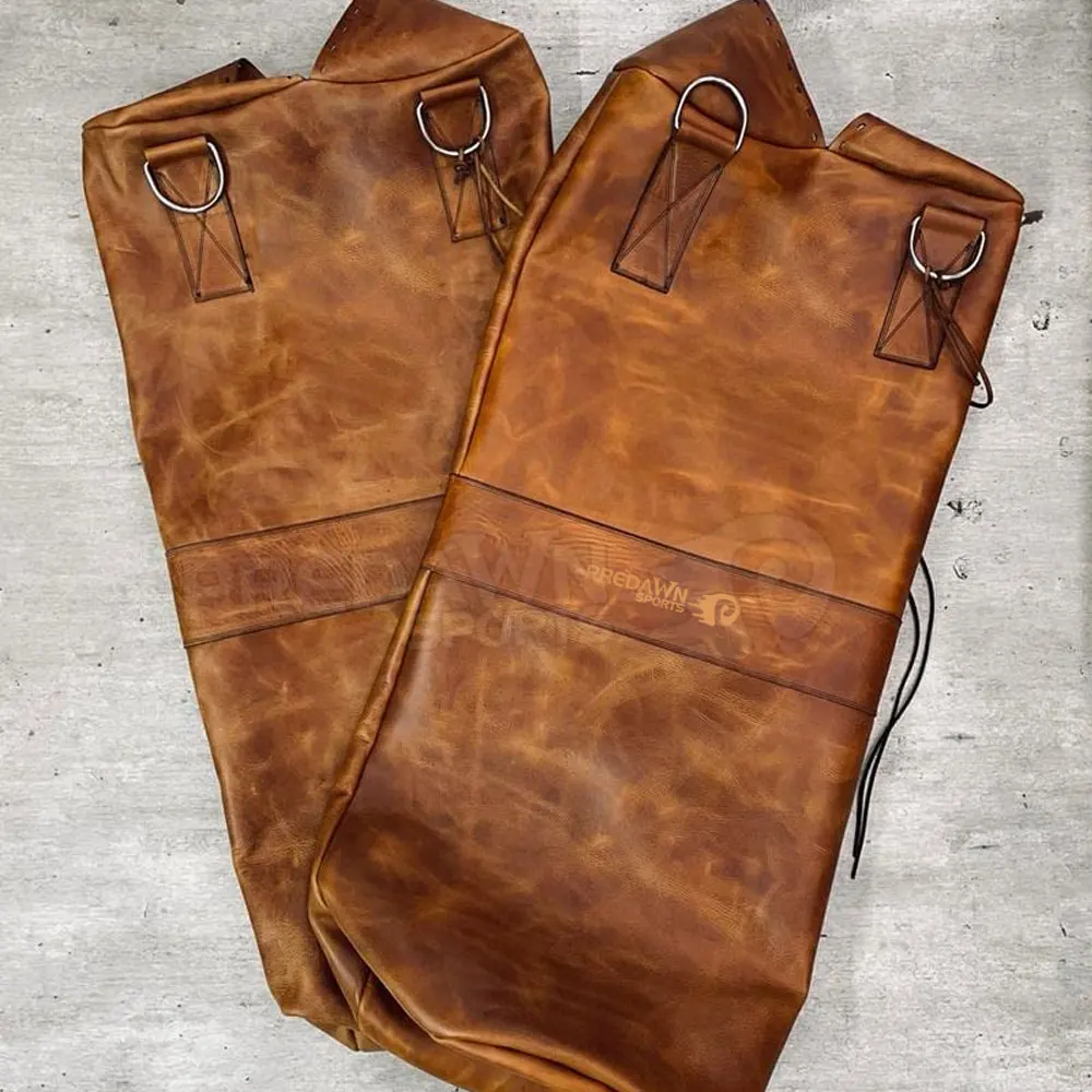 High Quality real leather  Exercise Sandbag Best Design Wholesale Punching Bags for Sale