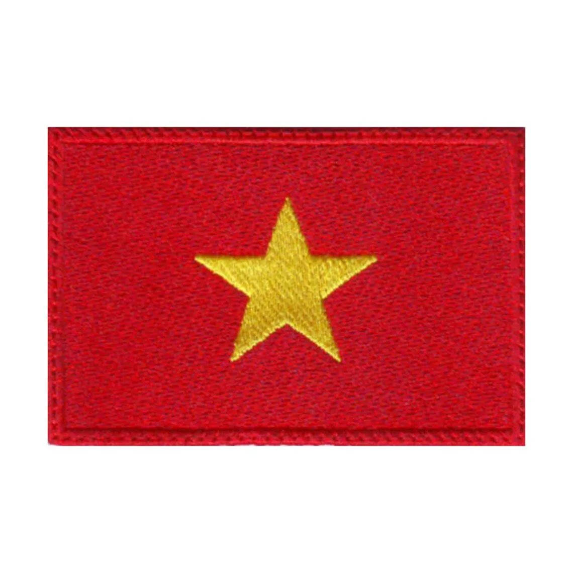 Vietnam Flag Embroidered Patches for Clothes Backpacks T-Shirt Jeans Skirt Hat Bag Patch Sticker Flag CountryEmbroidery Crafts