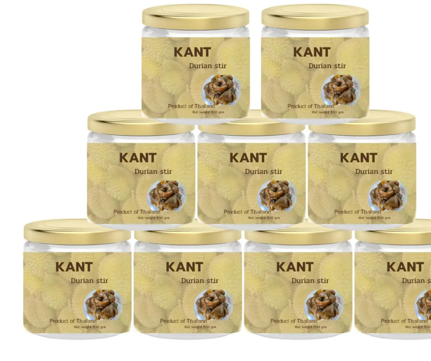 KANT Durian Stir Premium Quality From Thailand Export Grade Food Kancheewalanad company limited