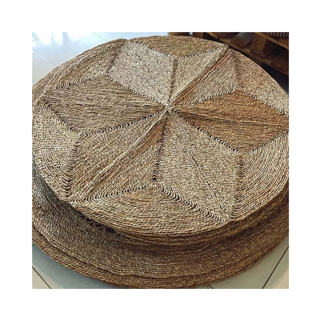 Лидер продаж плетеный коврик из осоки для украшения дома с современным дизайном Вьетнама