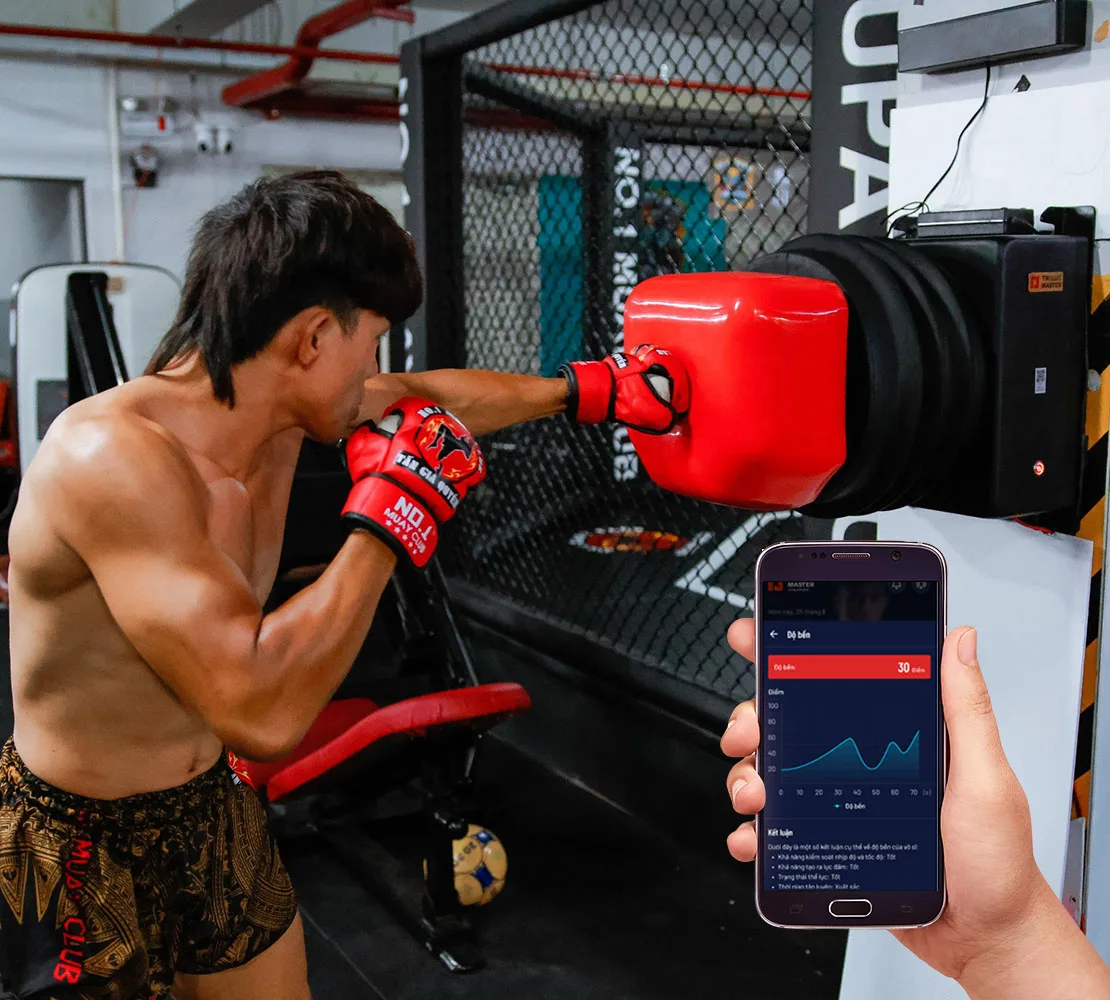 High-Tech Wall-Mounted Boxing Training Machine with Advanced Technology, Intelligent Design, Durable Build for Home and Gyms