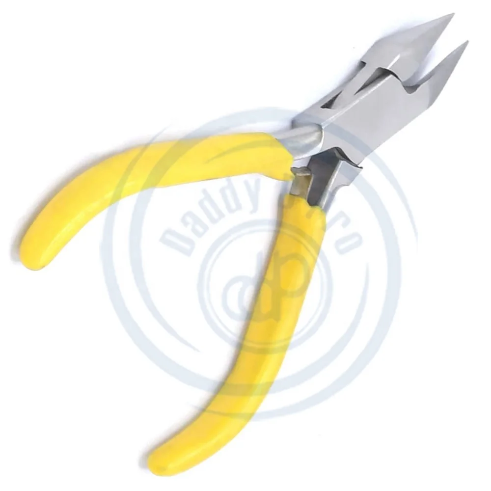 Diagonal Cutter Flush Cut Plastic Sprue Cutting Pliers Soft Wire Stainless Steel / Rubber High Quality BY DADDY D PRO CE & ISO
