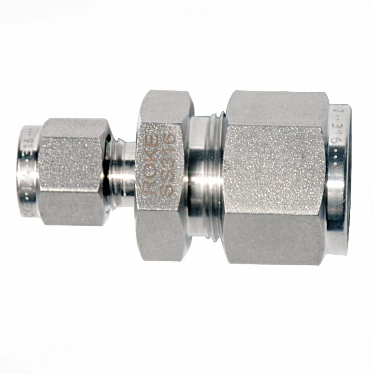 Inconel Compression Tube Fittings Super Duplex 2507 / Titanium / Inconel / Monel / Hastelloy Double Ferr