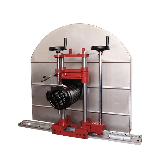 Concrete wall cutting machine track saw