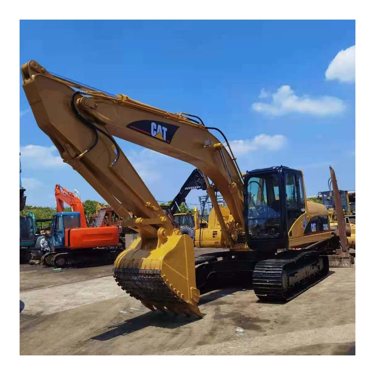 Экскаватор caterpillar 320D с cat гидравлический двигатель экскаватор