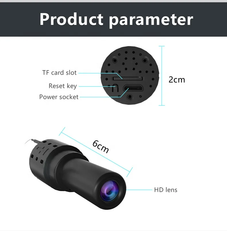 1080P Hd Wifi Camera Infrared Night Version Camcorder Wifi Wireless Video Camera Network Mini Security Ip Camera