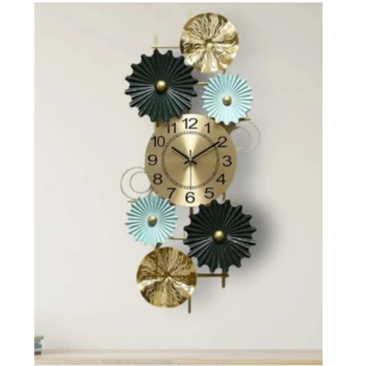 Peacock Design Wall Watch For Restaurants Handmade High Quality & Finishing Small & Medium Size Office & Garden Wall Clock Decor