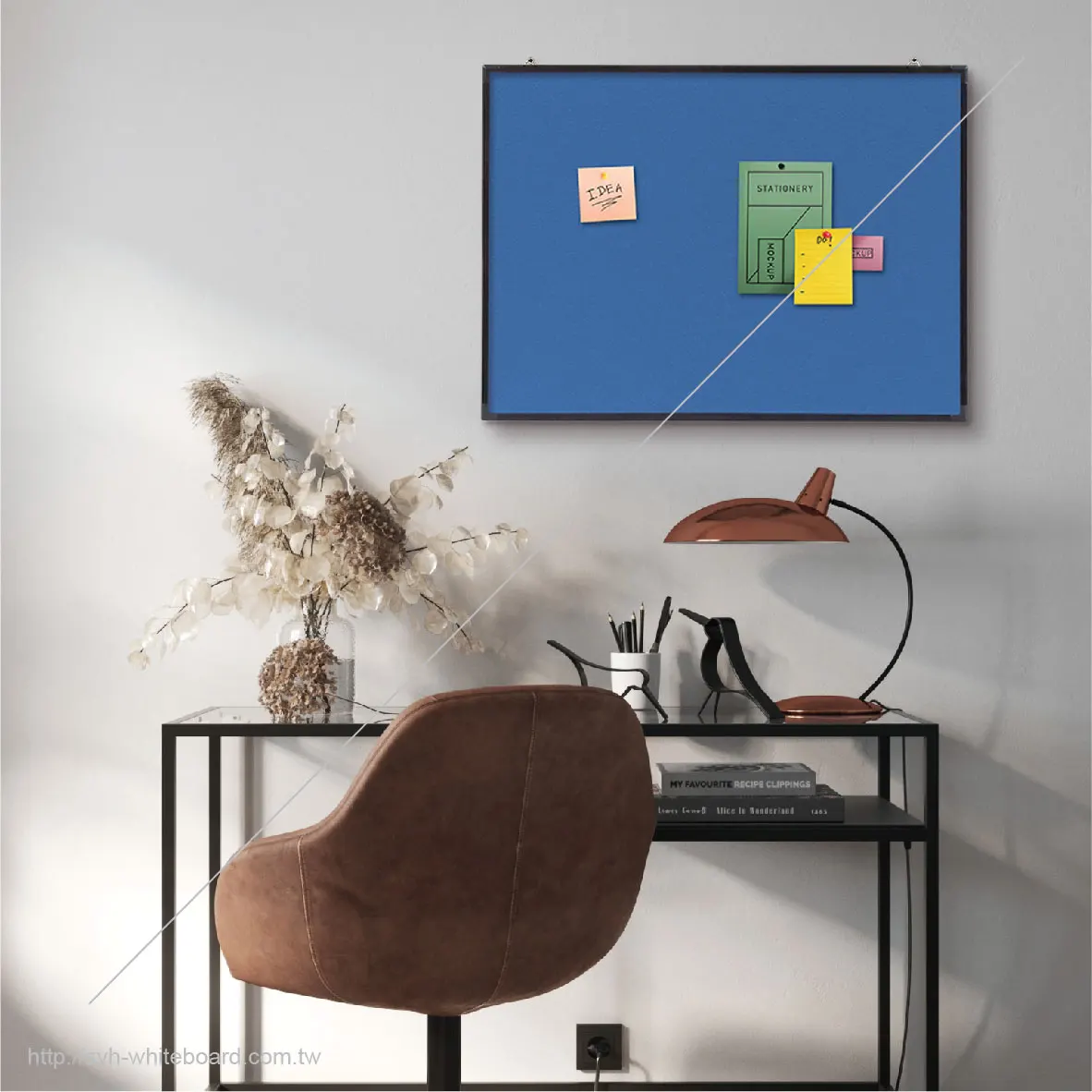 Изысканный Синий фетровый тканевый альбом для записей для дома или офиса