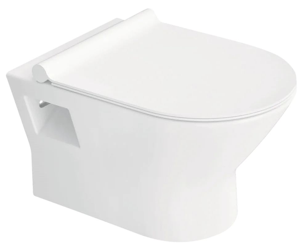 Hot Selling White Ceramic Sanitaryware Wall Hanging Toilet from Indian Supplier of Water Closet Toilet Seat