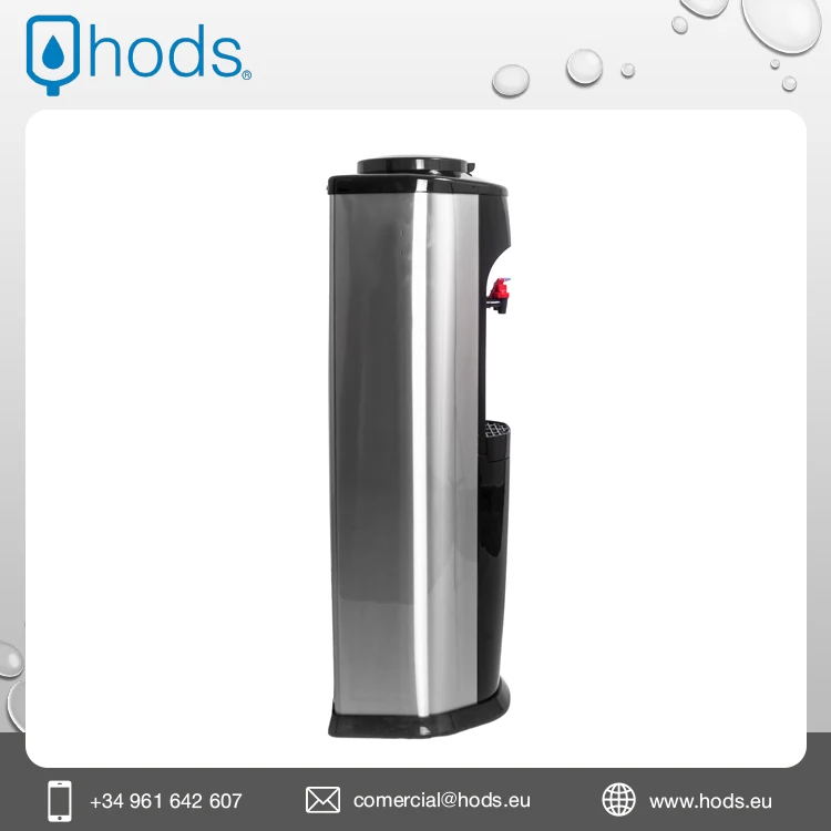 Experience Supplier of Freestanding PET/ PC Bottles Hot and Cold Water Dispenser with Compressor Elegance Black
