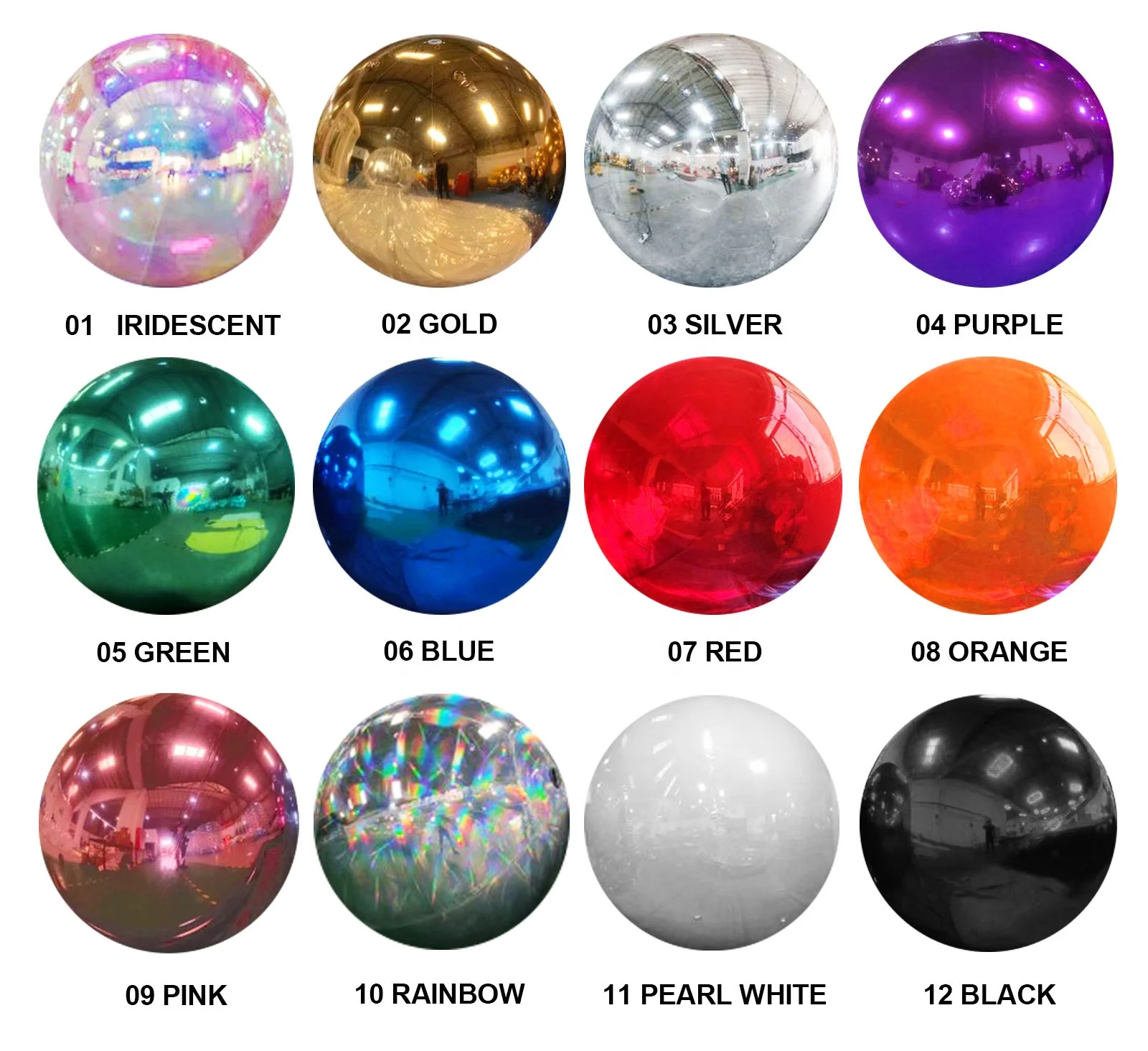 China Factory Custom large Inflatable disco big shiny ball mirror balloon black inflatable mirror ball for event decorate