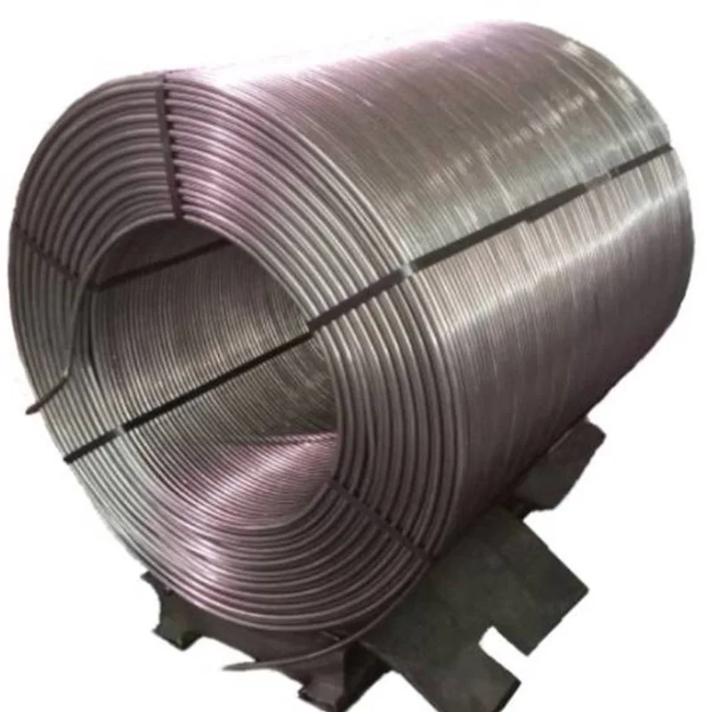 pure calcium cored wire silicon manganese cored wire casi wire factory price
