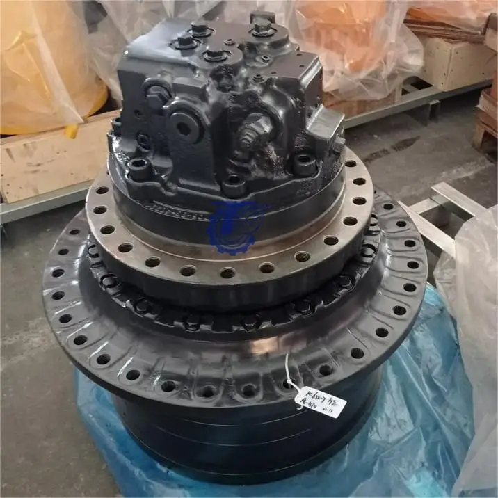 Дешевый использованный оригинальный экскаватор Komatsu 650-7 в наличии на продажу коробка трансмиссии с основным приводом
