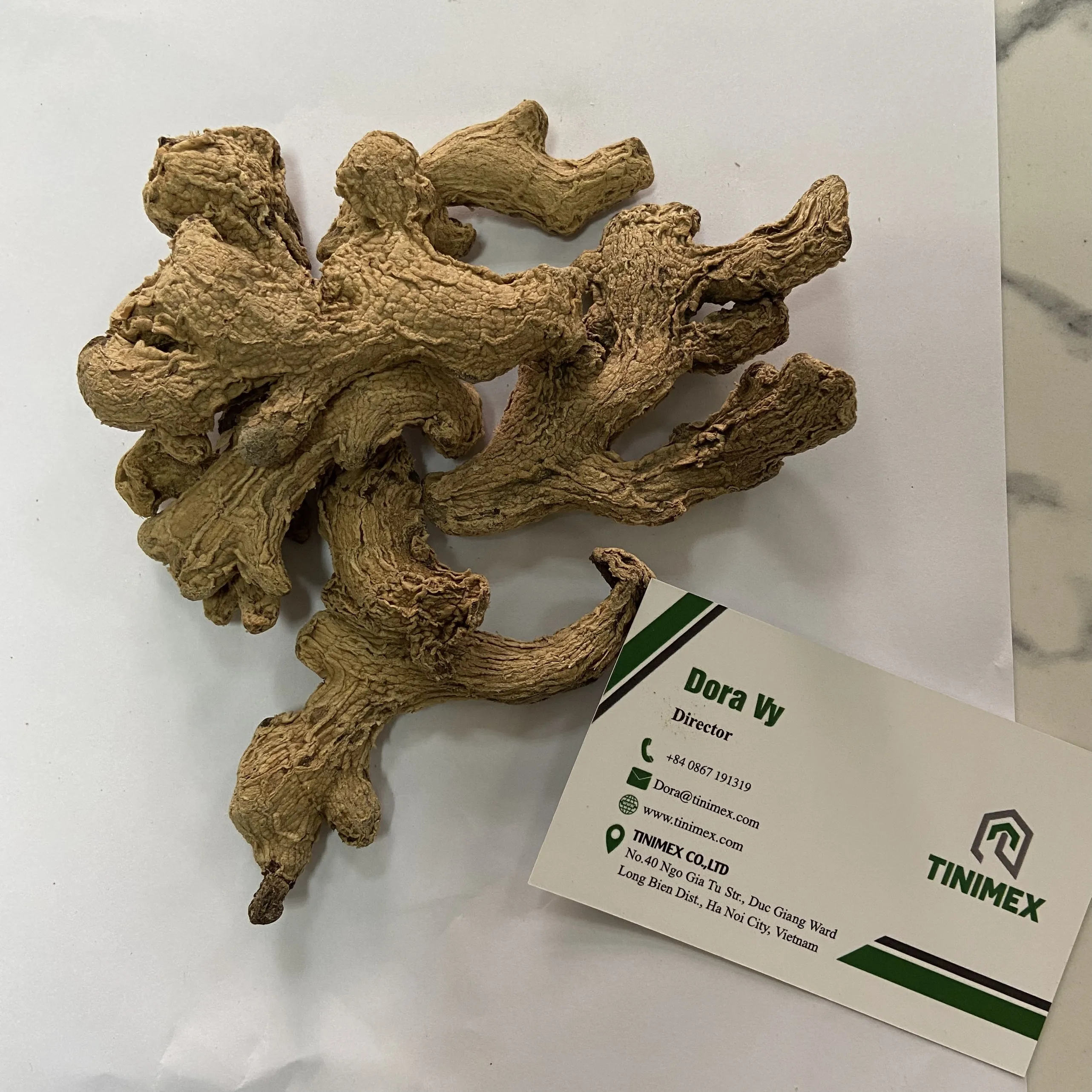 Premium Quality Double Whole Dried Ginger from DakLak, Vietnam by Tinimex Co,.LTD (WhatsApp: +84 366 808683)