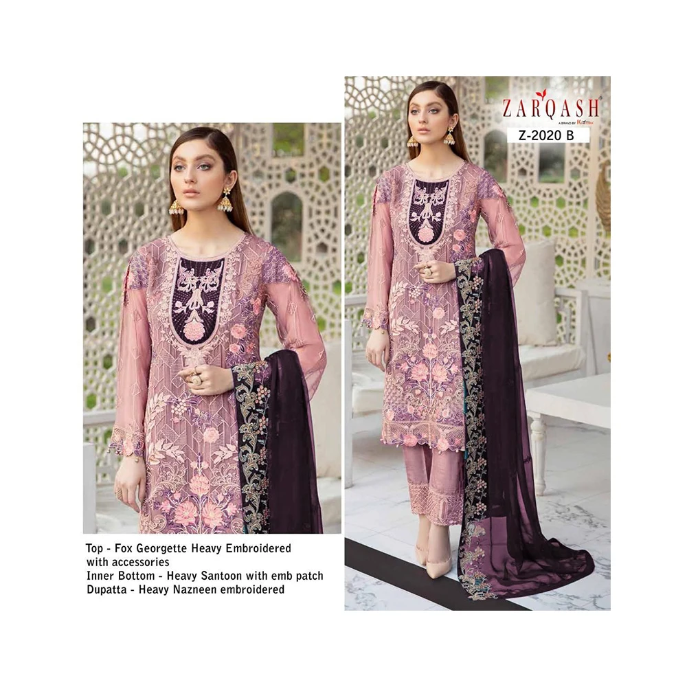 Best Ever Trending Fashion Embroidered Kurtis With Dupatta And Pant Available At Reasonable Price