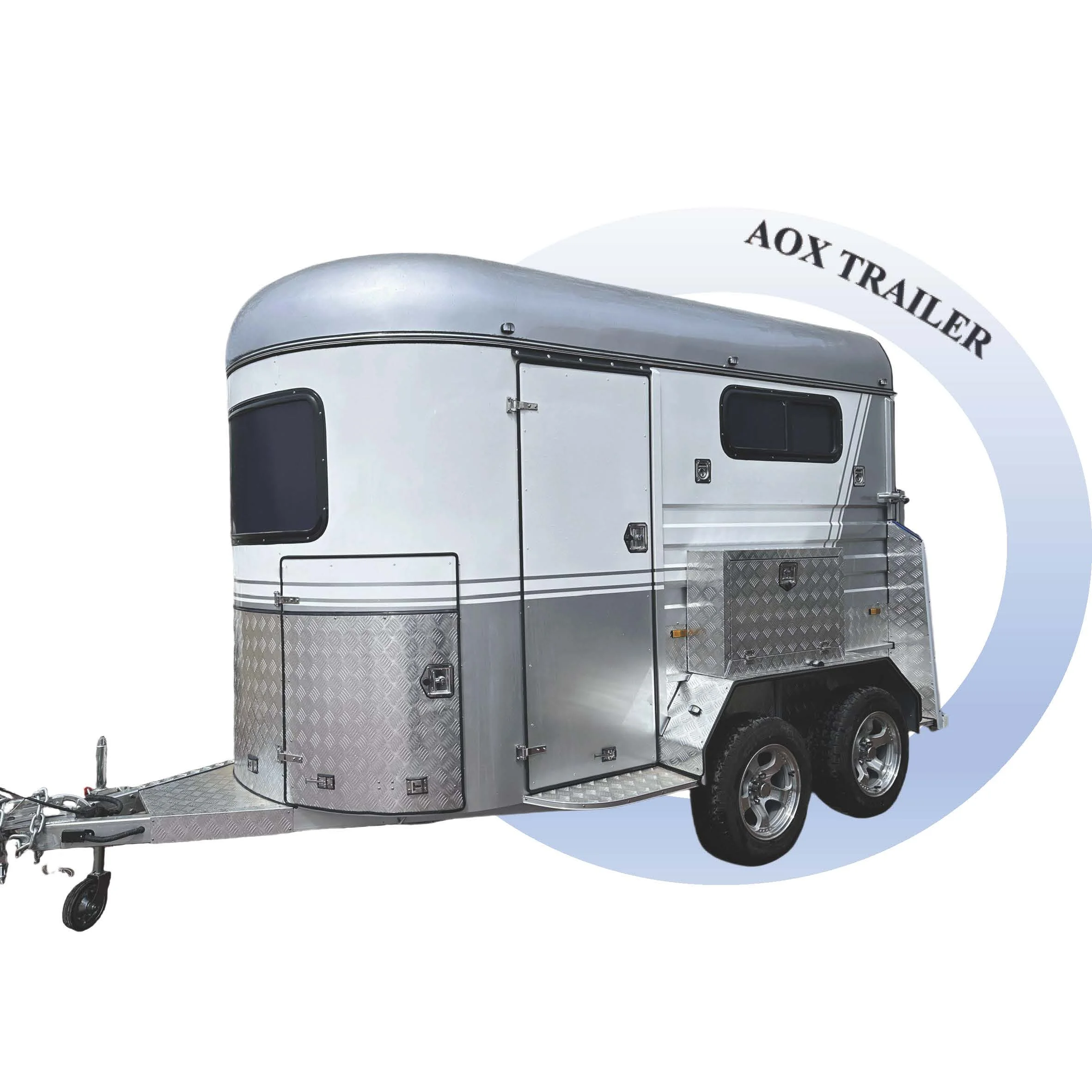 2024 Factory Customized Design Durable And High Quality Can Customized Horse Truck Easy To 2 Horse Float 2HSL-D