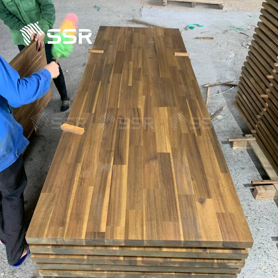 SSR VINA - Acacia Butcher Block Countertop - High quality grade wood table top tables top kitchen countertop