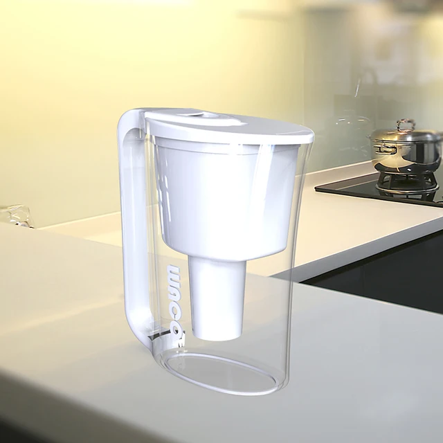 Кувшин для воды с индикатором включения эксклюзивного фильтра кувшина
