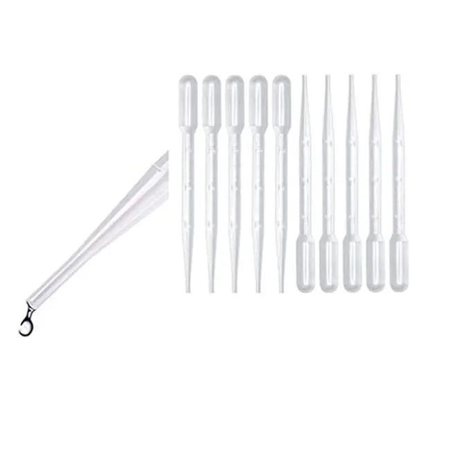 0.1mL 0.2mL 0.5ml 1ml 3ml 5ml 10ml  15mL Disposable Pasteur Pipette Factory Transfer Pasteur Dropper Wholesale