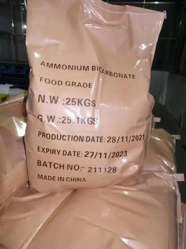 Fertilizer Industry Food Grade Best Price Ammonium Hydrogen Carbonate Bicarbonate