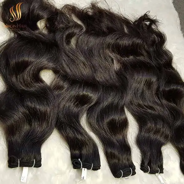 Natural Wave Raw Indian Hair Virgin Cuticle Aligned Hair gs 100% Human Hair Extension Lace Wig Price Factory