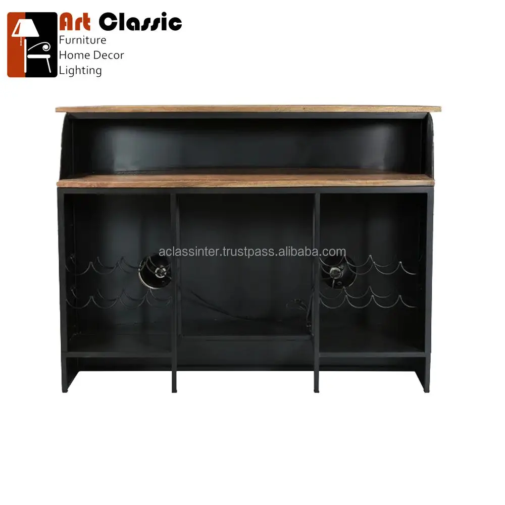 VW Blue Counter  Bar Table is Retro Volkswagon Van Rustic luxurious style bar furniture Vintage VW Combi Car Bar Counter