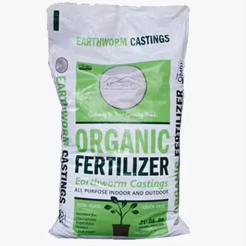 Fertilizer Custom Design Empty 20kg 25kg Organic Fertilizer Packaging Bag Urea Fertilizer Plastic Pe Agricultural Fertilizer Bag