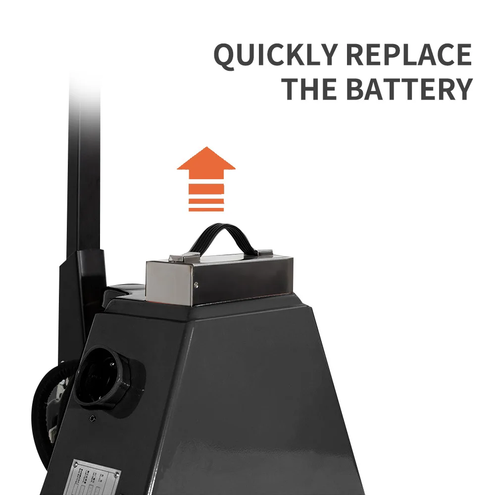 Powered Hydraulic Pallet Jack 2000kg Capacity Full Electric Pallet Truck