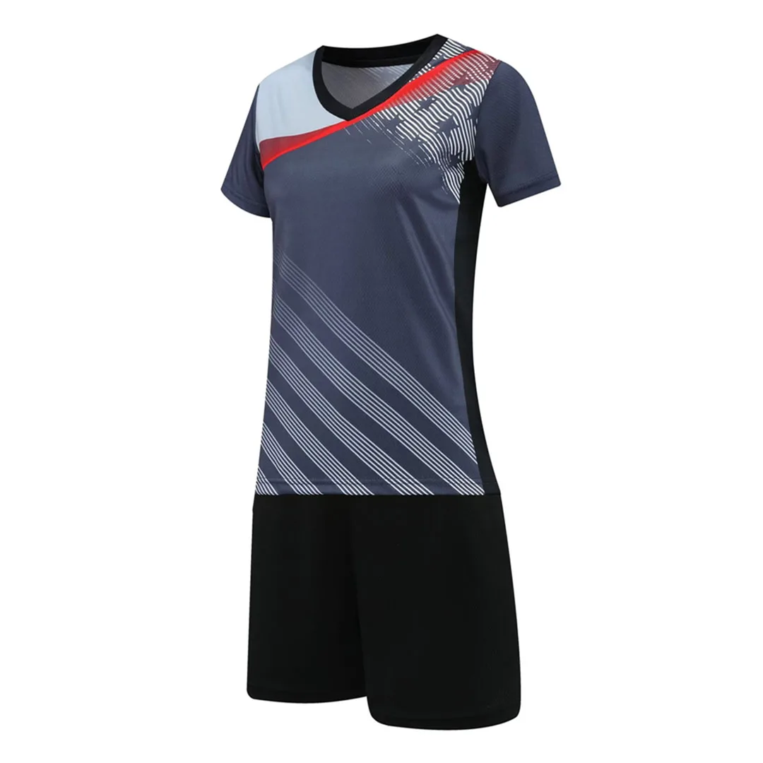 Custom color volleyball Uniforms OEM Sports Jersey volleyball jersey and shorts  Customized Design High Volleyball