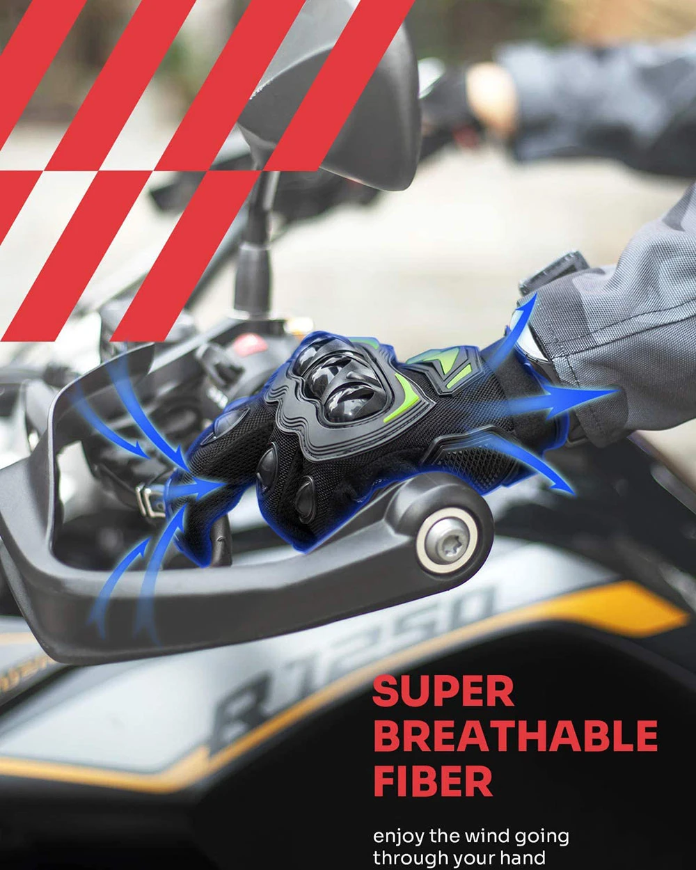 Breathable Motorbike Protective Gloves Motocross Gloves Racing Moto Cycling Gloves