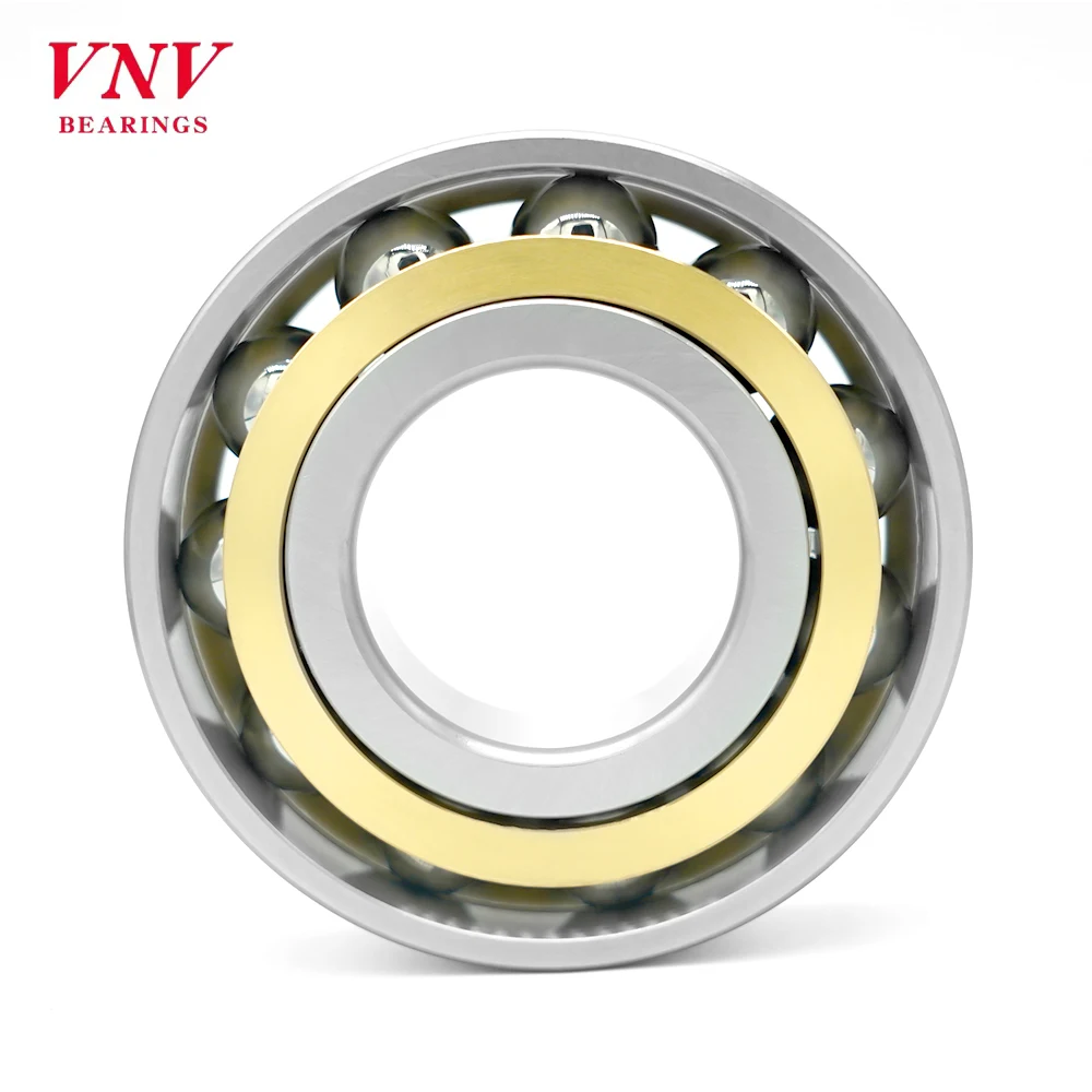 vnv recruits bearing agent Angular contact ball bearings 7205 7206 7207 7208 7209 7210 brass cage bearings