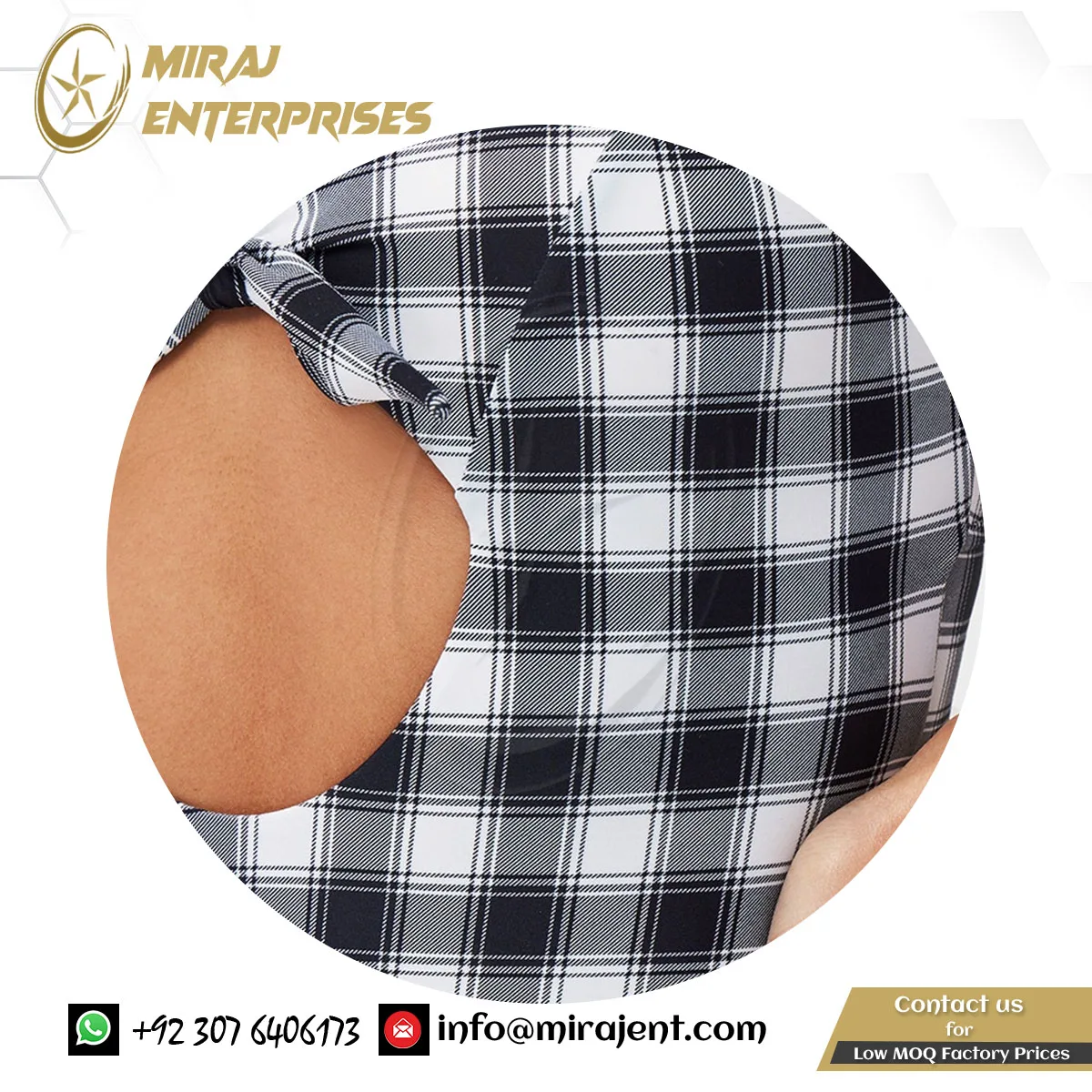 Sexy Beachwear Monokini Beach Bathing Suits Swimwear Bowknot Brown Houndstooth  Swimsuit For Women