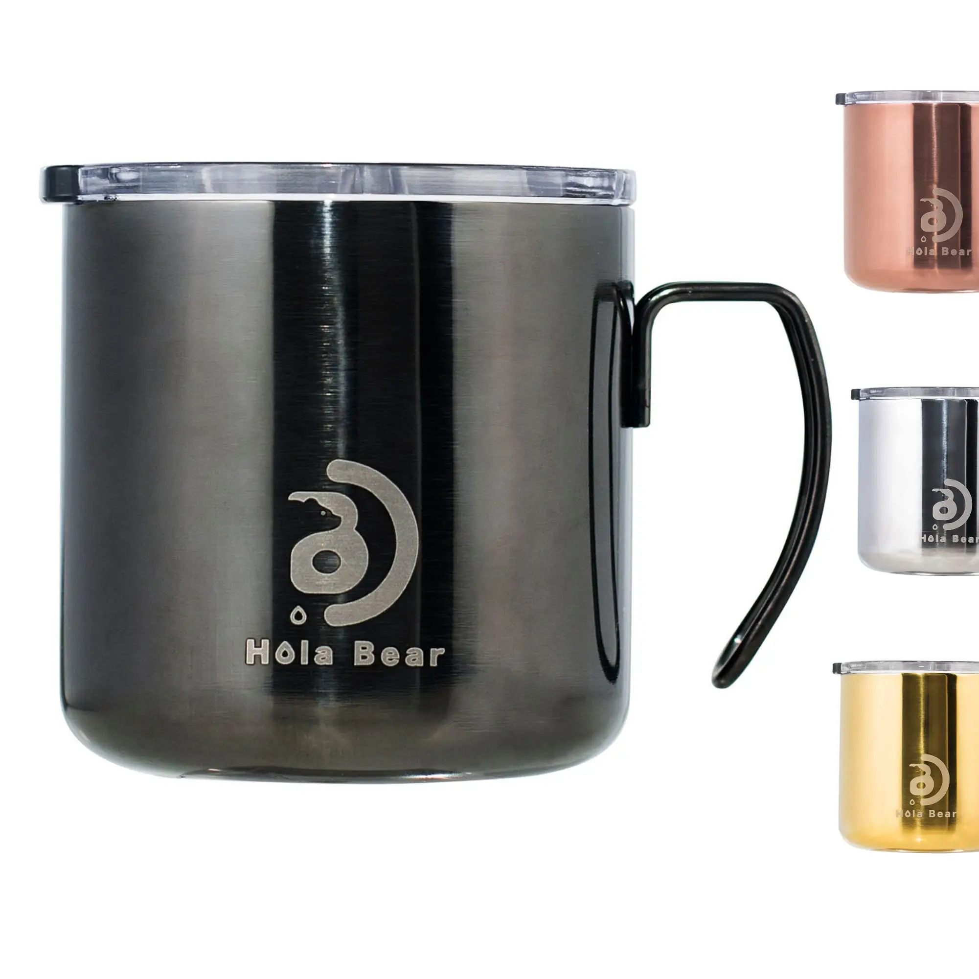 Black Matte Moscow Mule Copper Cups and Mugs with Rose Gold Copper Rims finish for Drink Purpose BY KSN