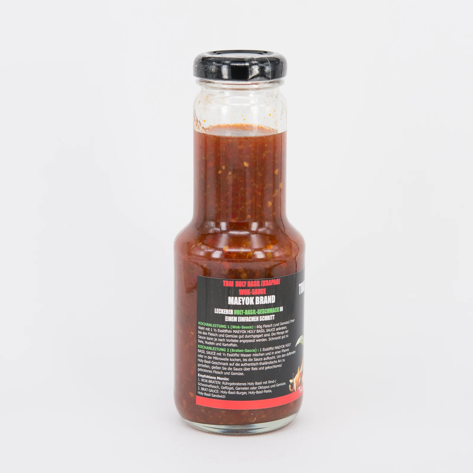 Holy Basil Sauce : 260g (Mae Yok brand) High Quality from Thailand 100% Export