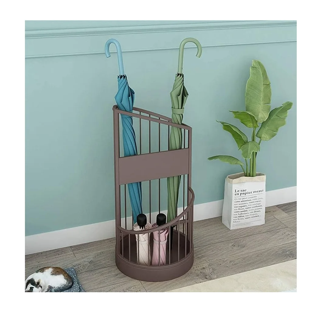 Industrial Design Umbrella Stand 3 Compartment Display Holder Rack Umbrella Stand Made in India Export Quality Bulk Quantity Han