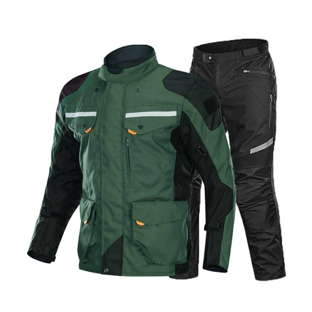 OEM Design Cordura Waterproof Racing Motorcycle Motorbike Suit Jacket & Pant set Textile Motorbike suits