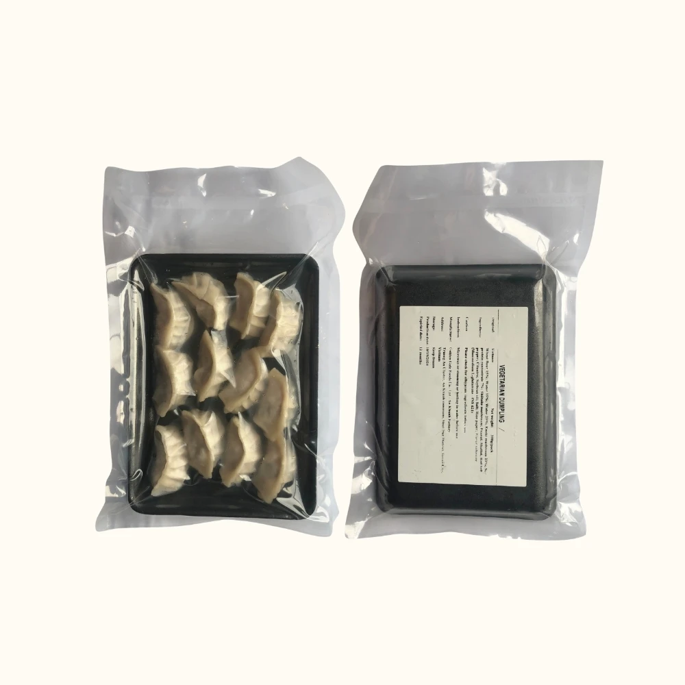 Frozen Delicious Vegetarian Dumplings Made From Fresh Ingredients Fully Cooked Great For Breakfast Snacks Or A Variety Of Dishes