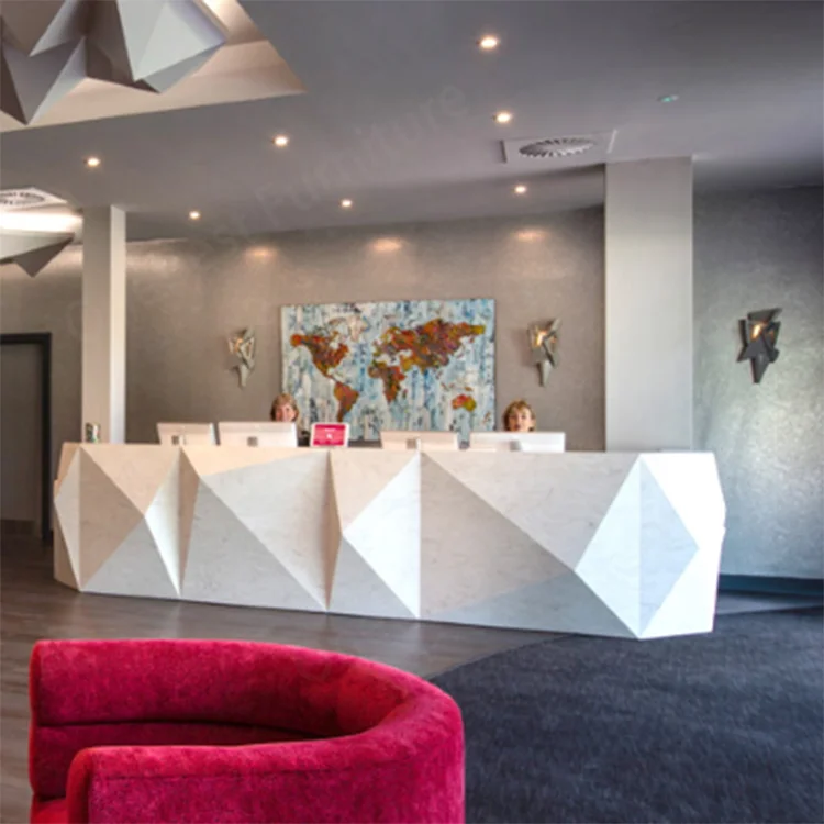 Simple Modern Company Welcome Consultation Beauty Salon Bar Hotel Cashier Reception Desk