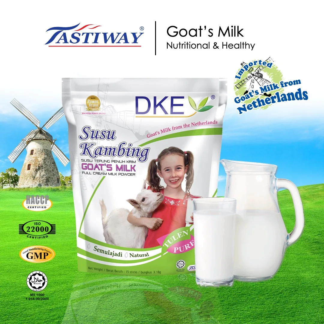 Premium Export Quality Best Selling Goat Milk With Dried Whole Fully Milk Powder 270g Weight Bag Packaging Sterilized Type