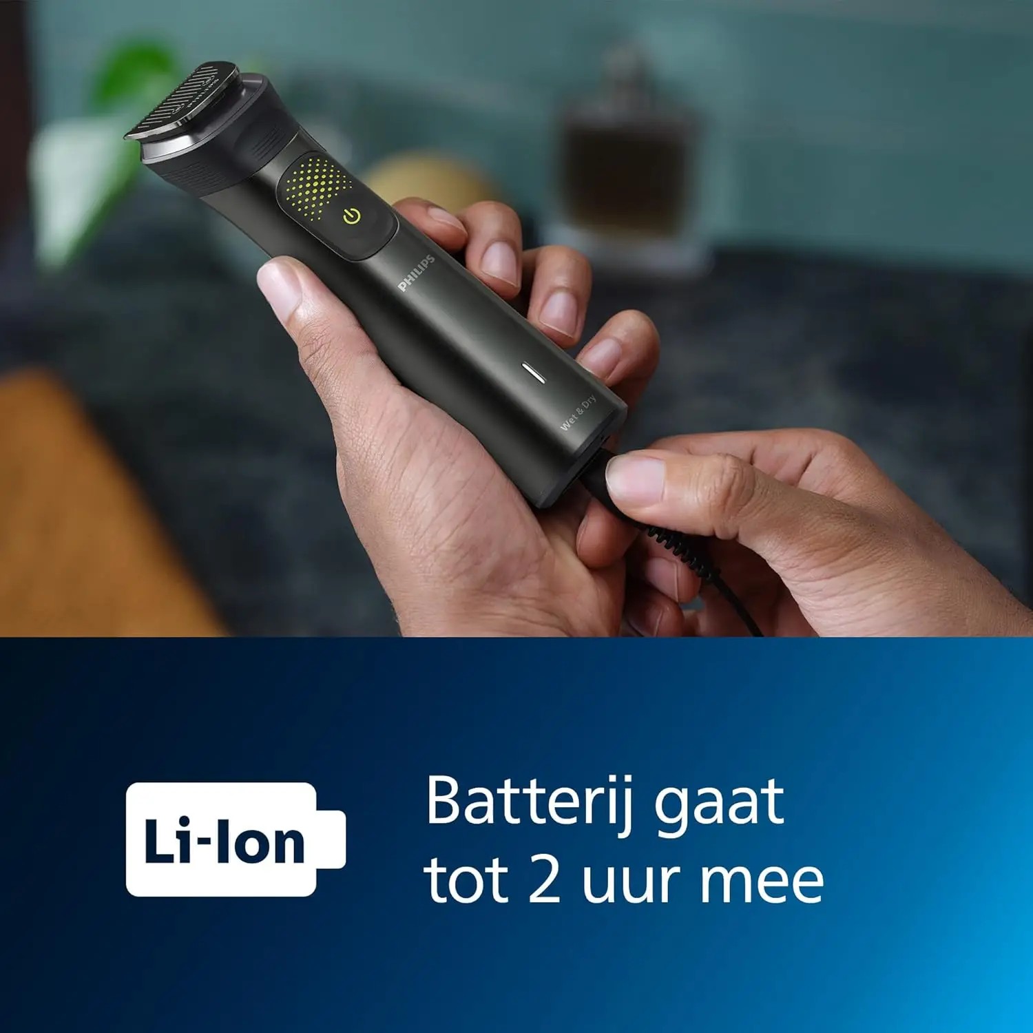 Триммер серии Philips 9000 14 в 1 + OneBlade Точная обрезка чистые линии удобное бритье роскошная сумка модель MG9550/15