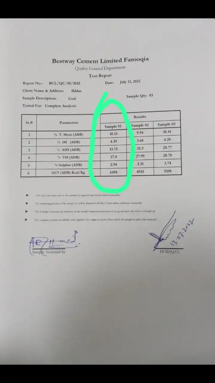 For sale natural coal 10000000 MT GCV 6000 plus origin from Pakistan