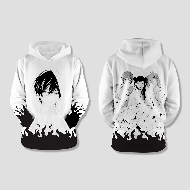 Hoodie custom design brand logo print label sublimation graphic anime men hoodie new design hot sale