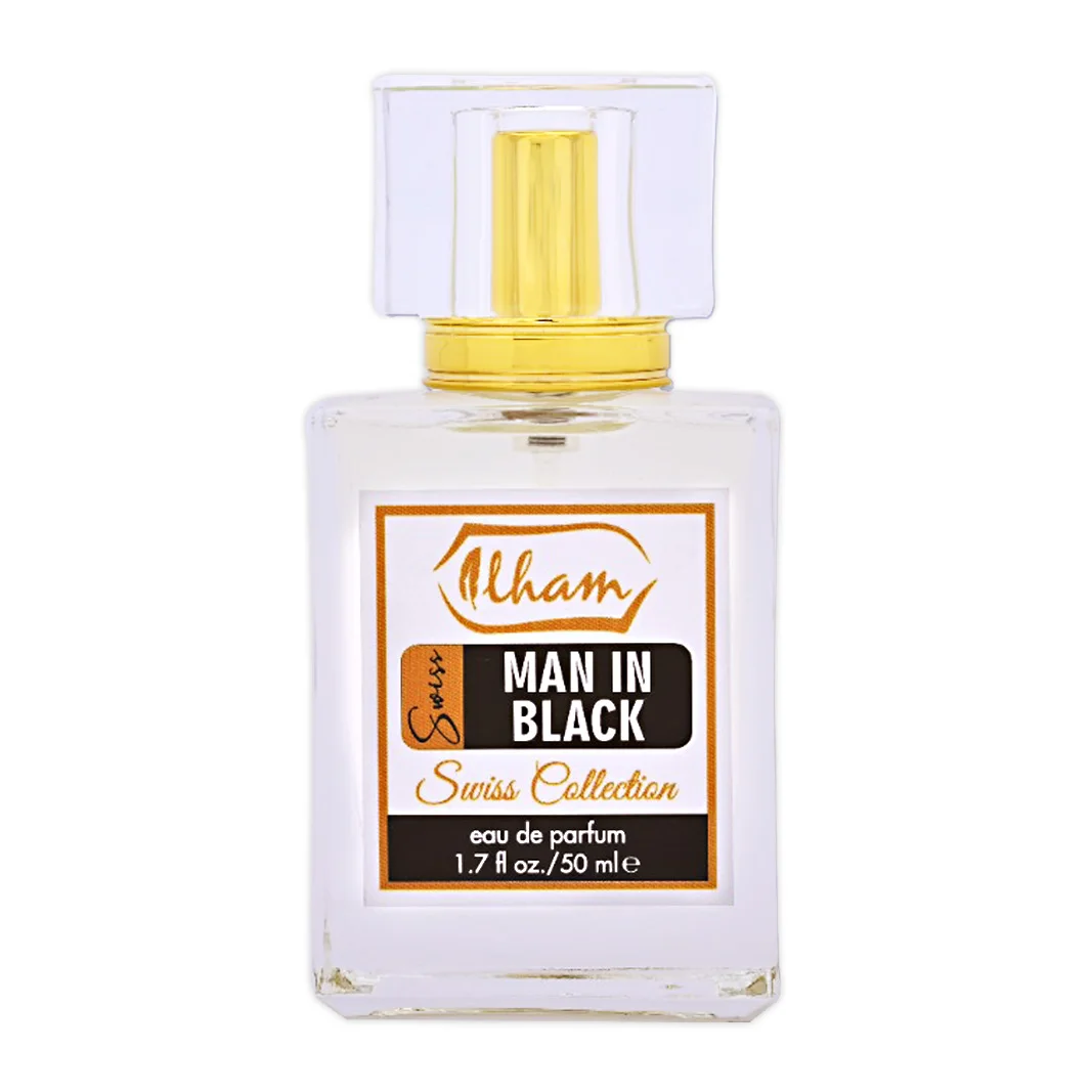 ILHAM MAN IN BLACK SWISS COLLECTION PERFUME (50 ML)