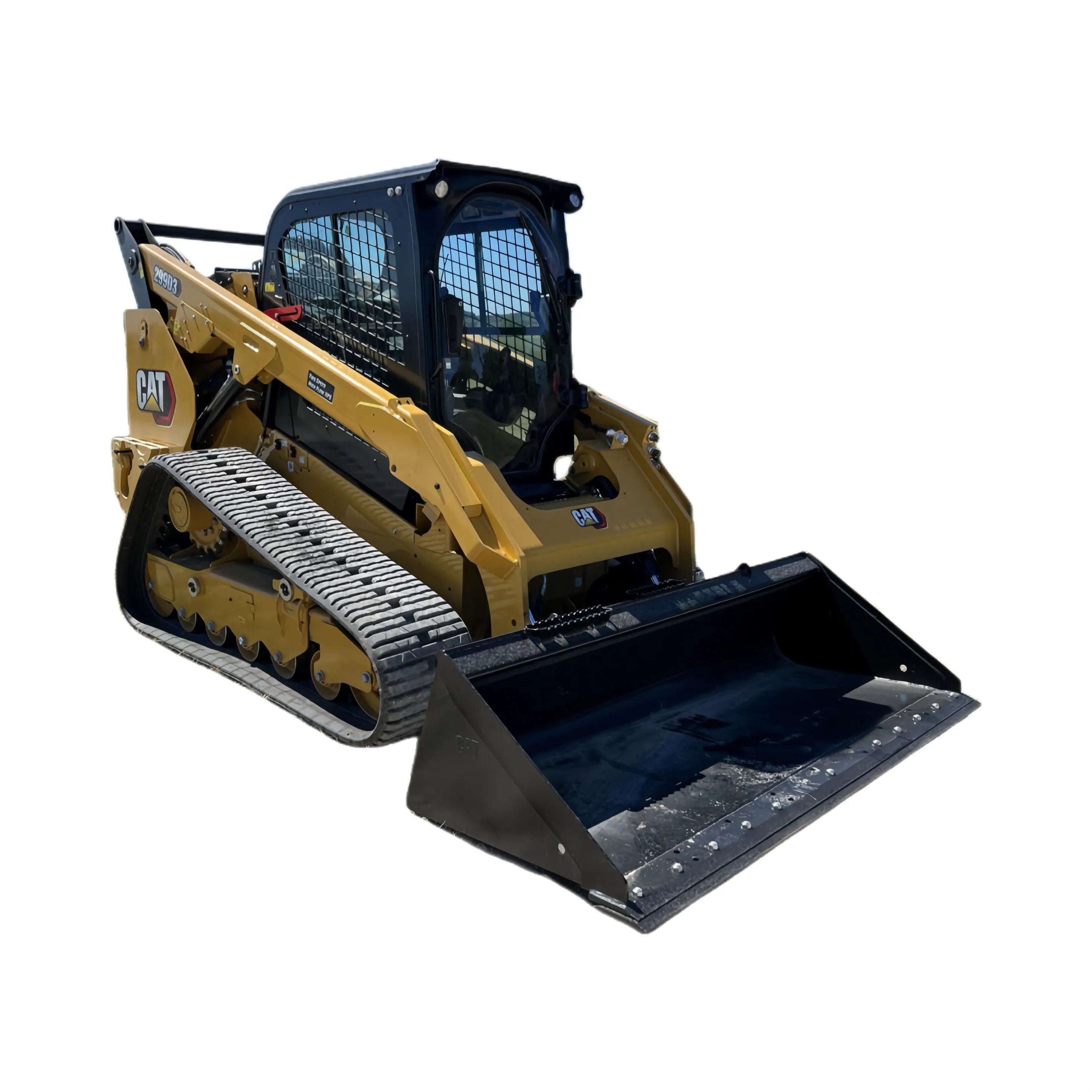 Excellent Condition EPA Certified CATERPILLAR 299D3 Track Skid Steer Cab Two-Speed And High Flow Ready To Ship