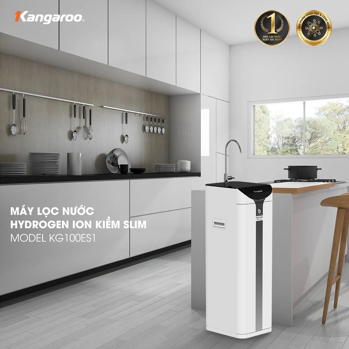 Cheap hot and cold RO water purifier slim style with cabinet 1 faucet high quality 7 stages