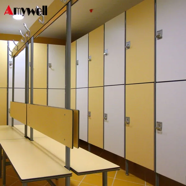 CE certificate 12mm phenolic resin  formica office hpl locker