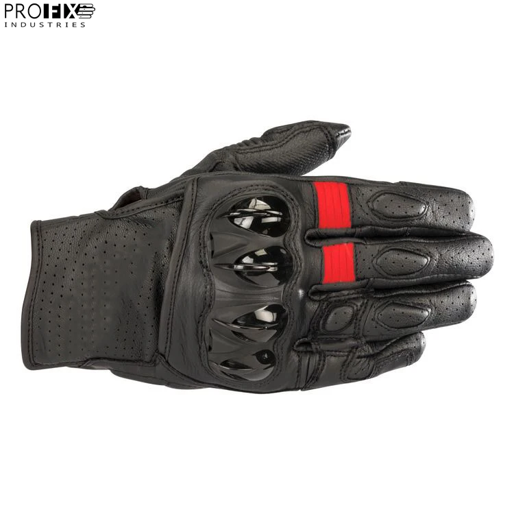 Motorcycle Riding Gloves Short Leather Pro Motocross Leather Racing Gloves