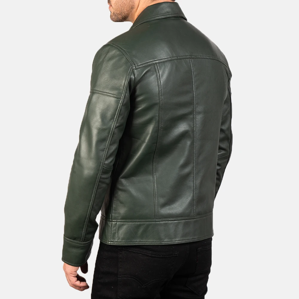 Customized Customized Fashion Genuine Sheep Nappa Leather Bomber Jacket For Men Sheep Skin All Sizes and Colors
