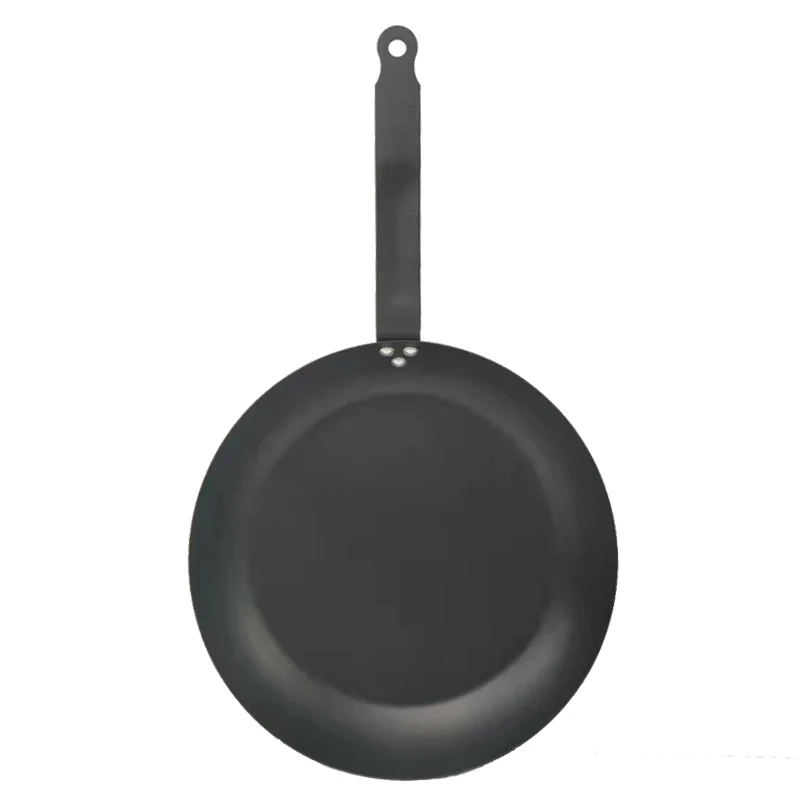 Для газовой и индукционной плиты 202428 см предварительно приправленные антипригарные сковороды из углеродистой стали