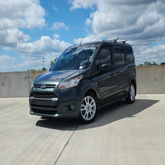 Used 2017 Fo rd Transit Connect Wagon XLT LWB FWD with Rear Cargo Doors